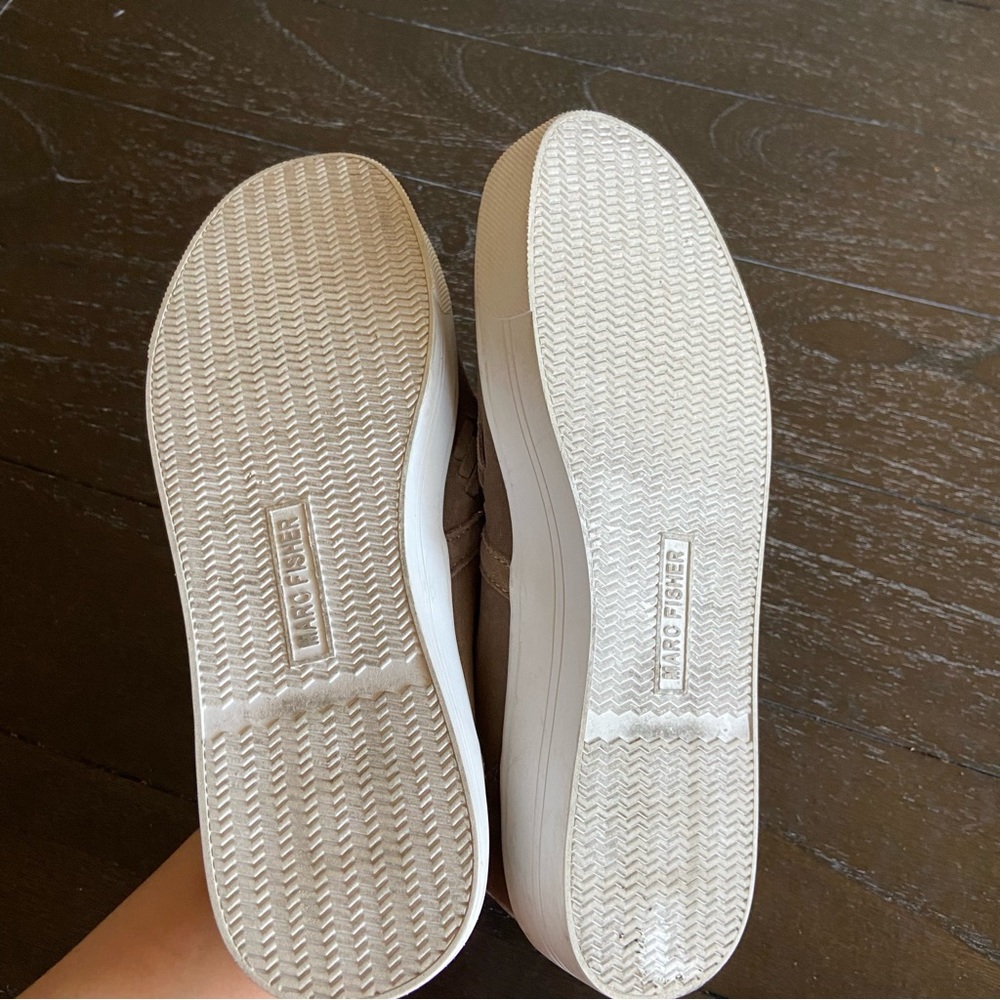 Marc Fisher Woven Suede Dexie 2 Slip on Platform‎ Sneakers 7.5 - Picture 8 of 12
